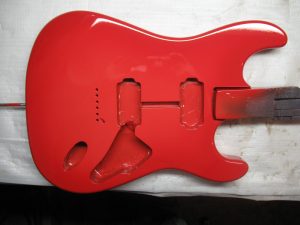 Strat Style Red Hemi – Изготовление гитар на заказ