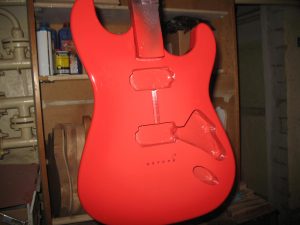 Strat Style Red Hemi – Изготовление гитар на заказ