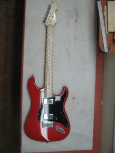 Strat Style Red Hemi – Изготовление гитар на заказ