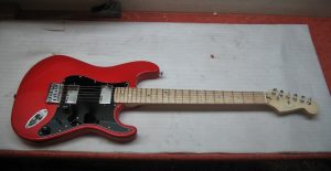 Strat Style Red Hemi – Изготовление гитар на заказ