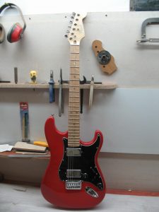 Strat Style Red Hemi – Изготовление гитар на заказ