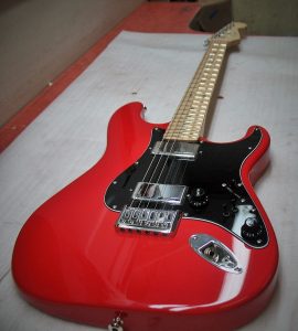 Strat Style Red Hemi – Изготовление гитар на заказ